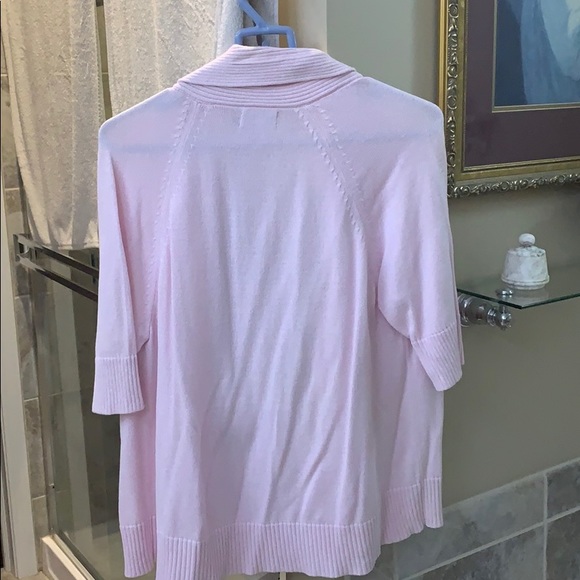 Short Sleeve Sweater Size L Croft&Barrow - Picture 3 of 4